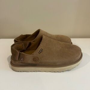 UGG Tan Suede Mules